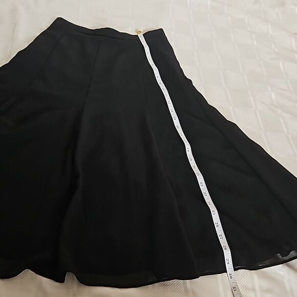 Pleated Midi Skirt XS Black - Picture 8 of 16